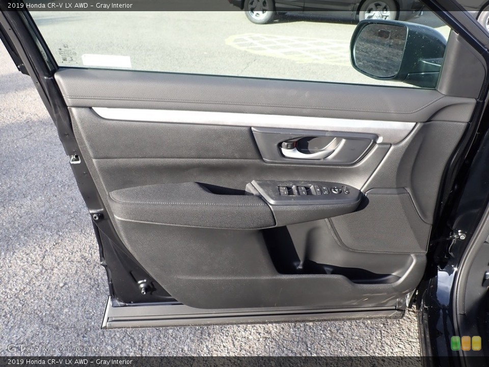 Gray Interior Door Panel for the 2019 Honda CR-V LX AWD #136111721