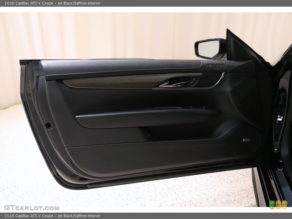 Jet Black/Saffron Interior Door Panel for the 2016 Cadillac ATS V Coupe #136113809