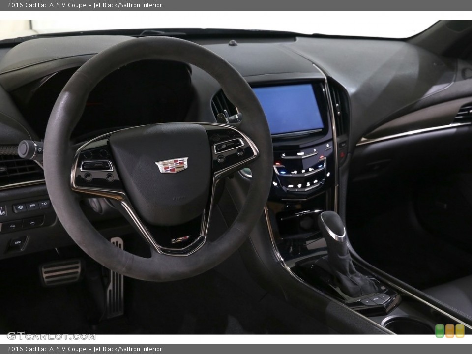Jet Black/Saffron Interior Dashboard for the 2016 Cadillac ATS V Coupe #136113830