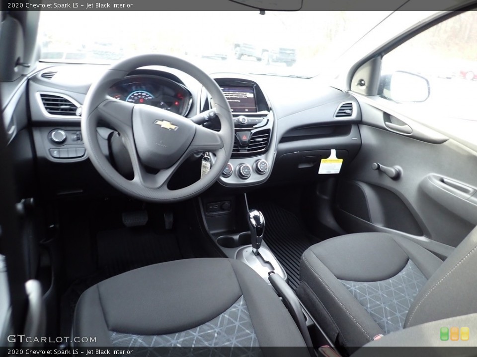 Jet Black Interior Photo for the 2020 Chevrolet Spark LS #136115051