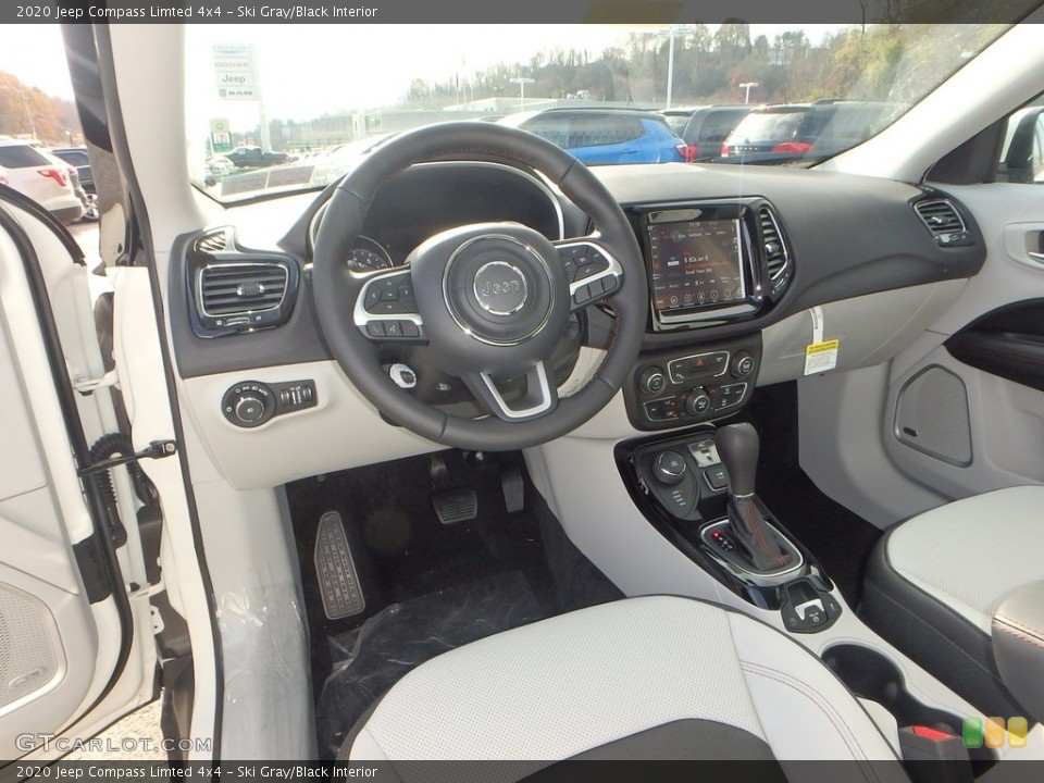 Ski Gray/Black Interior Dashboard for the 2020 Jeep Compass Limted 4x4 #136116992