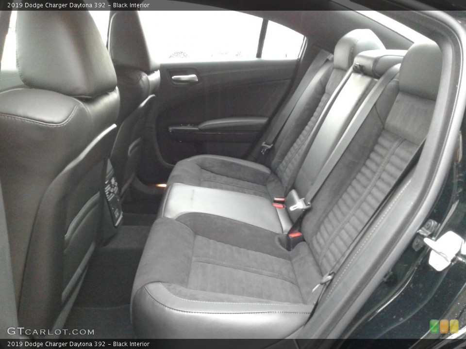 Black Interior Rear Seat for the 2019 Dodge Charger Daytona 392 #136118000