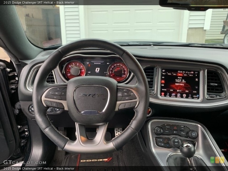 Black Interior Dashboard for the 2015 Dodge Challenger SRT Hellcat #136121198