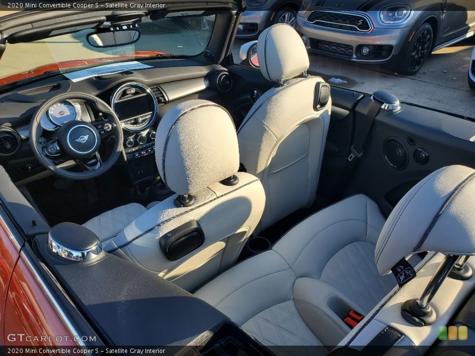 Satellite Gray Interior Rear Seat for the 2020 Mini Convertible Cooper S #136122778