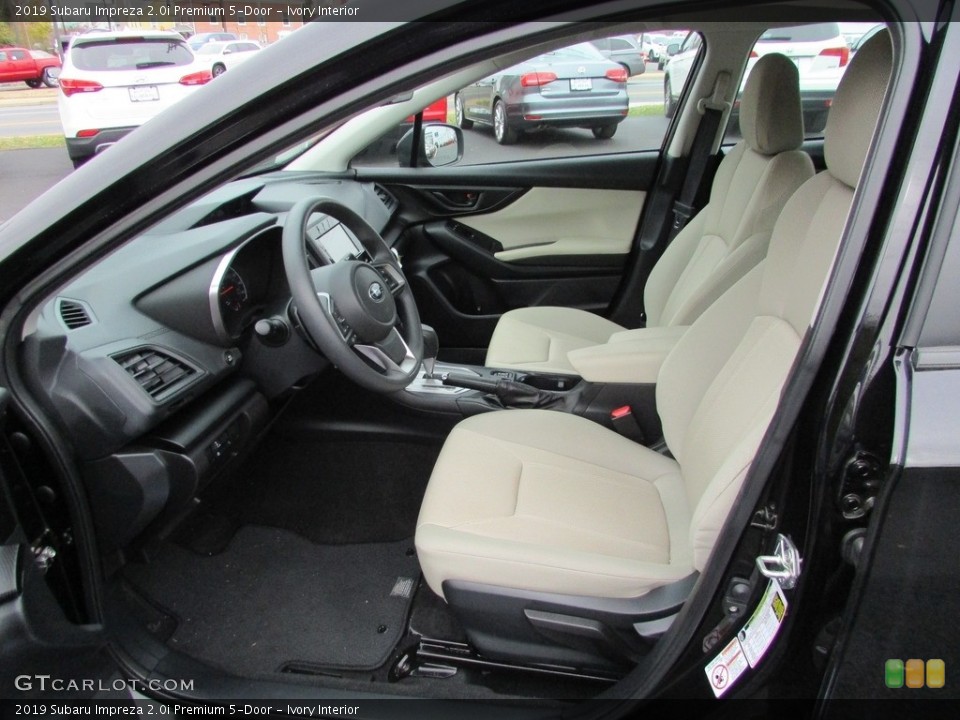 Ivory Interior Front Seat for the 2019 Subaru Impreza 2.0i Premium 5-Door #136124237