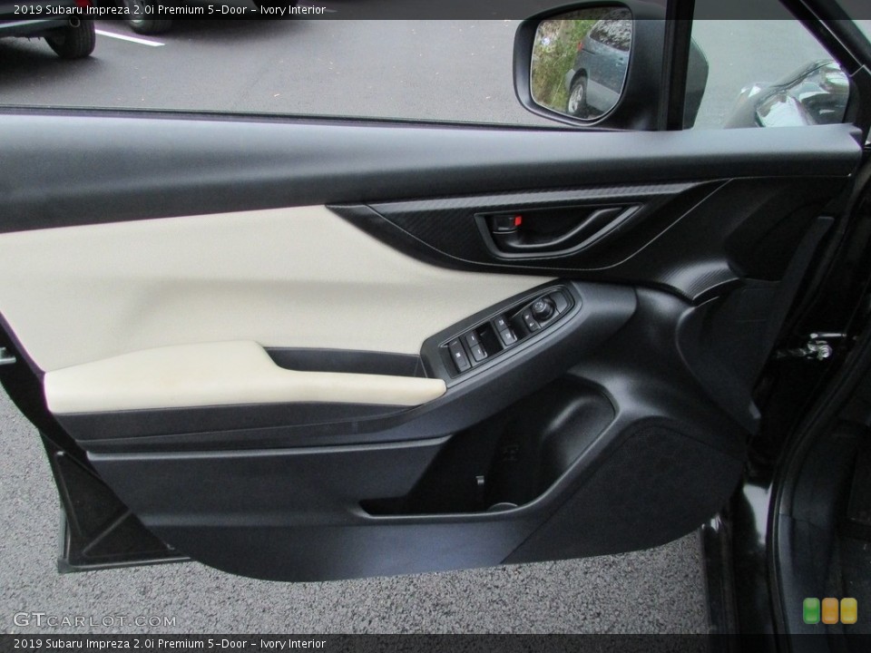 Ivory Interior Door Panel for the 2019 Subaru Impreza 2.0i Premium 5-Door #136124267