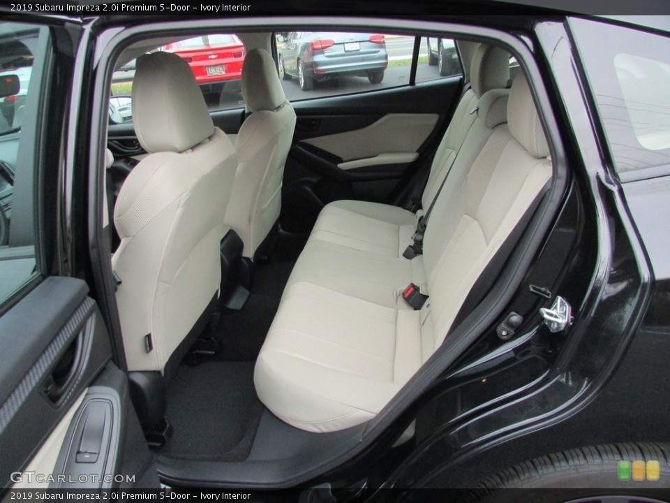 Ivory Interior Rear Seat for the 2019 Subaru Impreza 2.0i Premium 5-Door #136124464