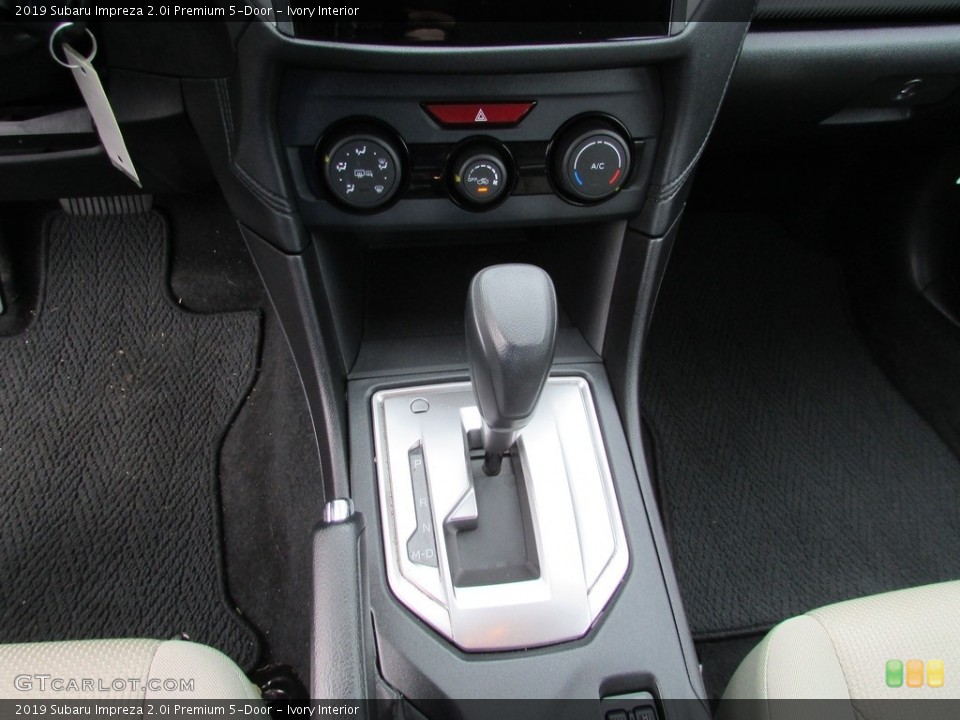 Ivory Interior Transmission for the 2019 Subaru Impreza 2.0i Premium 5-Door #136124603