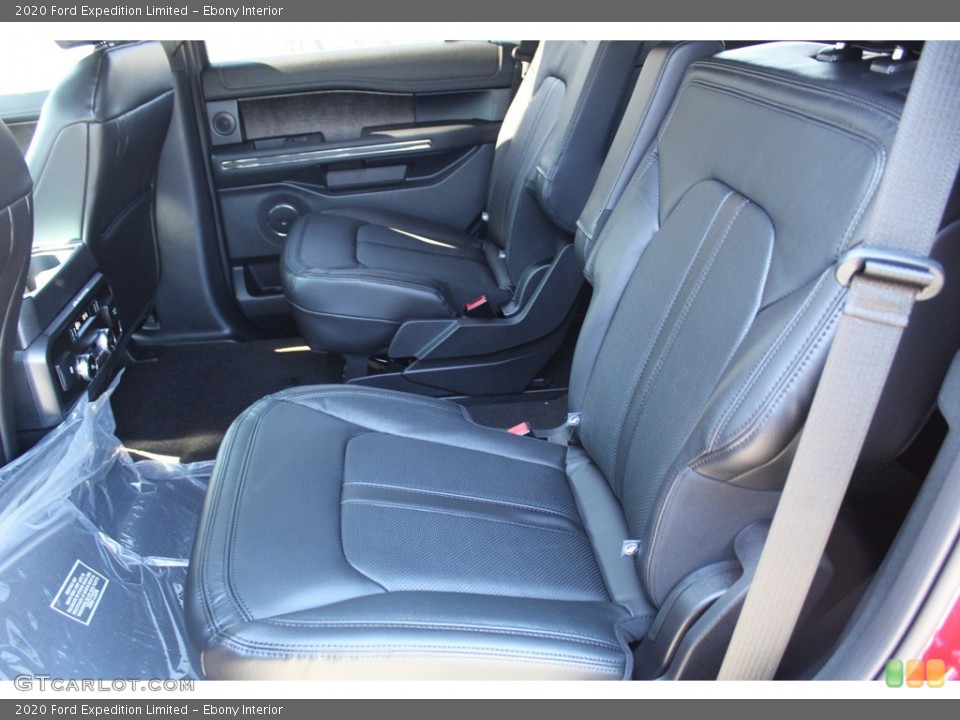 Ebony Interior Rear Seat for the 2020 Ford Expedition Limited #136125719
