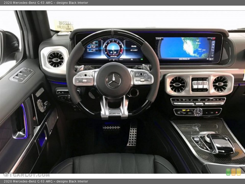 designo Black Interior Dashboard for the 2020 Mercedes-Benz G 63 AMG #136128461