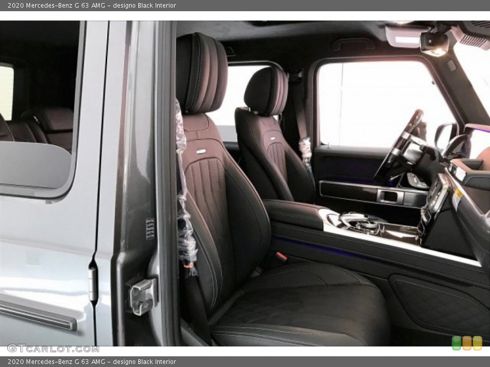 designo Black Interior Front Seat for the 2020 Mercedes-Benz G 63 AMG #136128494