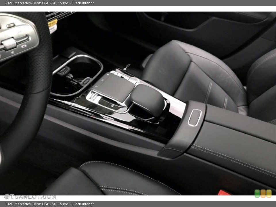 Black Interior Controls for the 2020 Mercedes-Benz CLA 250 Coupe #136129841