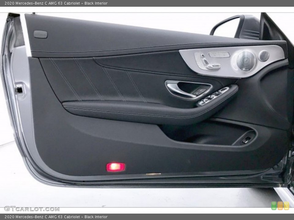 Black Interior Door Panel for the 2020 Mercedes-Benz C AMG 63 Cabriolet #136131185