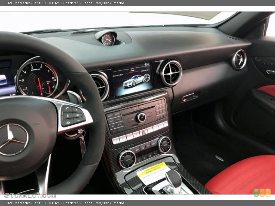Bengal Red/Black Interior Controls for the 2020 Mercedes-Benz SLC 43 AMG Roadster #136131398