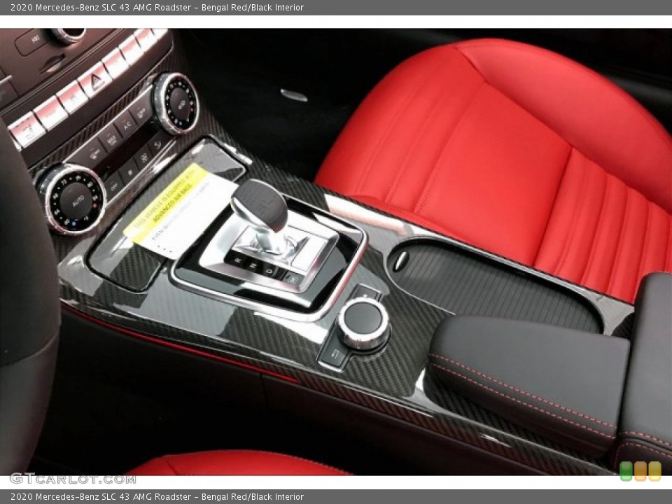 Bengal Red/Black Interior Controls for the 2020 Mercedes-Benz SLC 43 AMG Roadster #136131701