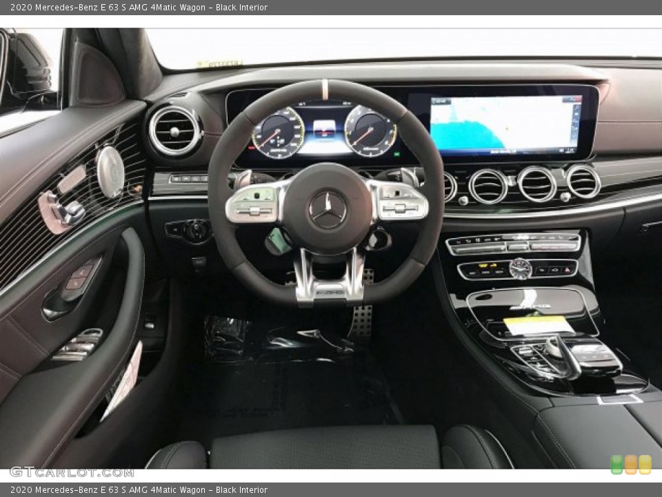Black Interior Dashboard for the 2020 Mercedes-Benz E 63 S AMG 4Matic Wagon #136131938