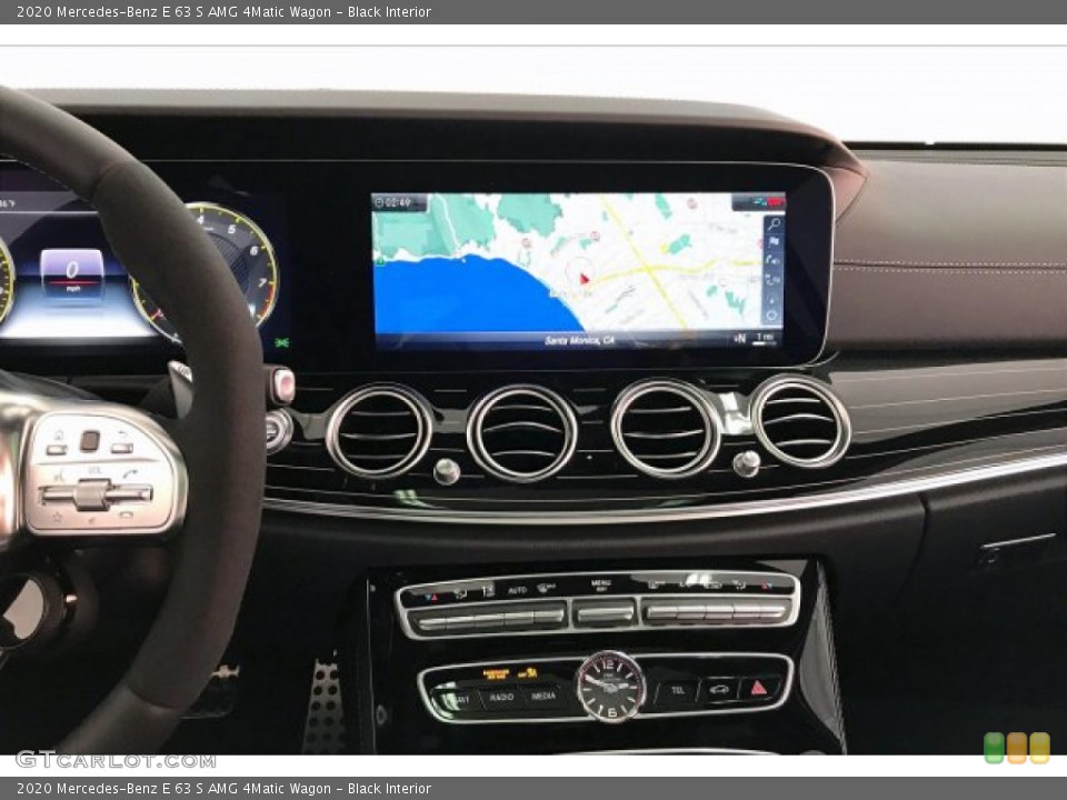 Black Interior Controls for the 2020 Mercedes-Benz E 63 S AMG 4Matic Wagon #136131953
