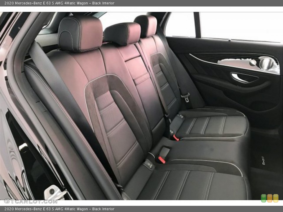 Black Interior Rear Seat for the 2020 Mercedes-Benz E 63 S AMG 4Matic Wagon #136132115