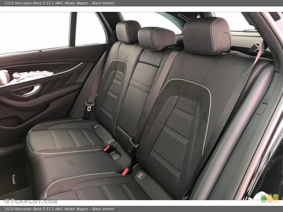 Black Interior Rear Seat for the 2020 Mercedes-Benz E 63 S AMG 4Matic Wagon #136132151