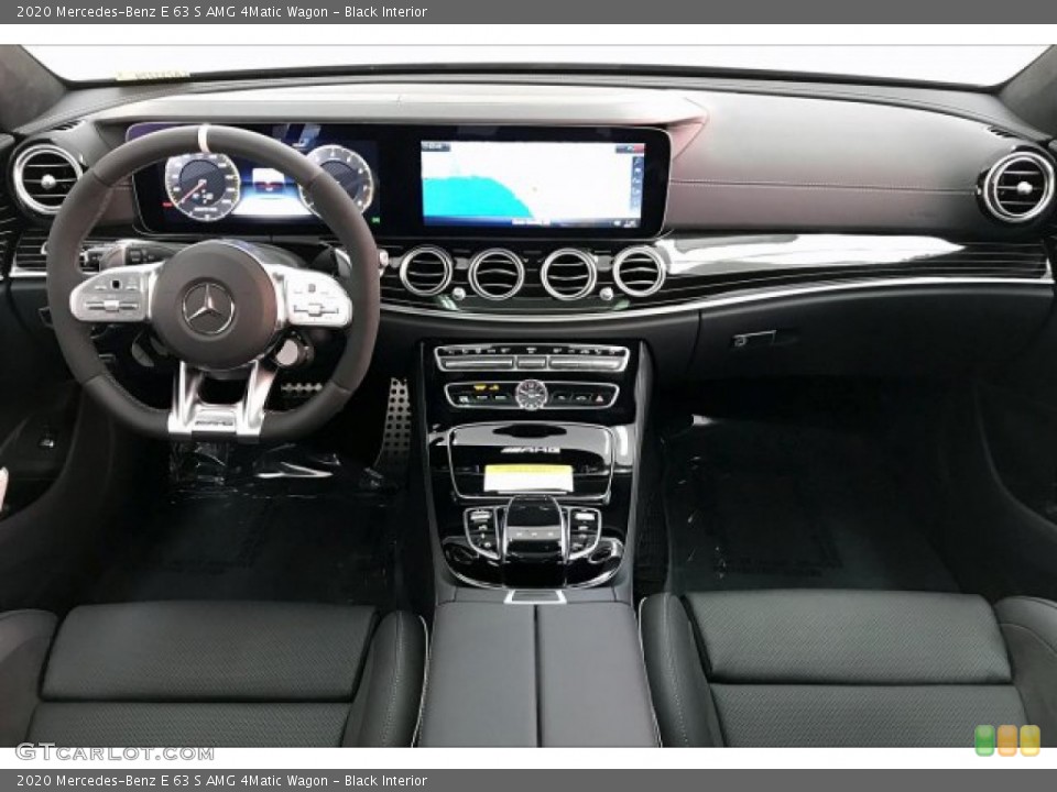 Black Interior Dashboard for the 2020 Mercedes-Benz E 63 S AMG 4Matic Wagon #136132190