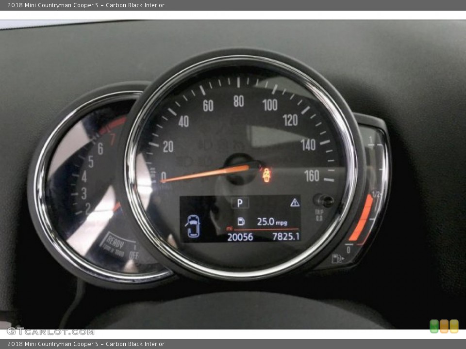 Carbon Black Interior Gauges for the 2018 Mini Countryman Cooper S #136132565
