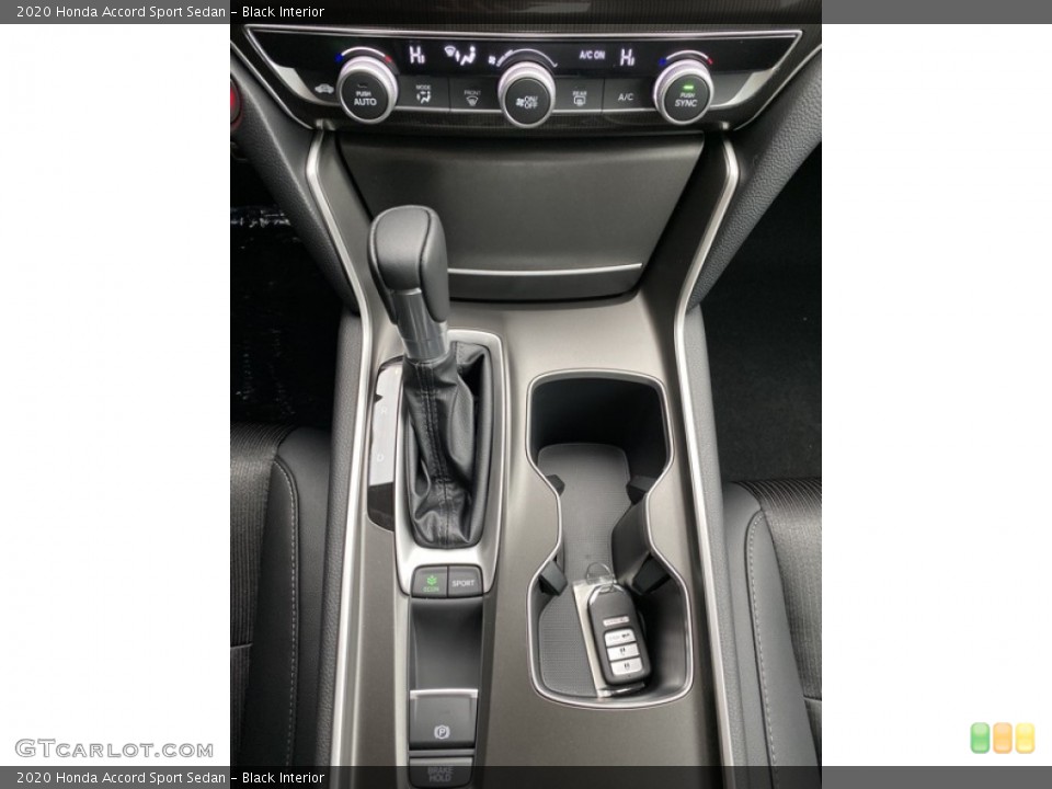 Black Interior Transmission for the 2020 Honda Accord Sport Sedan #136136153