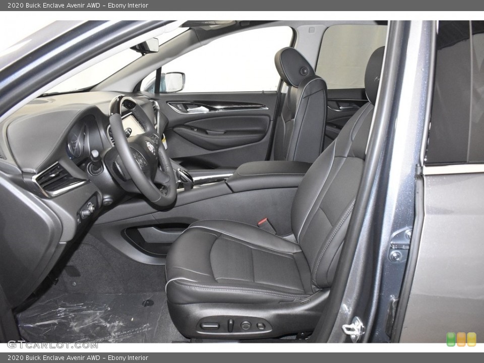 Ebony Interior Photo for the 2020 Buick Enclave Avenir AWD #136137669