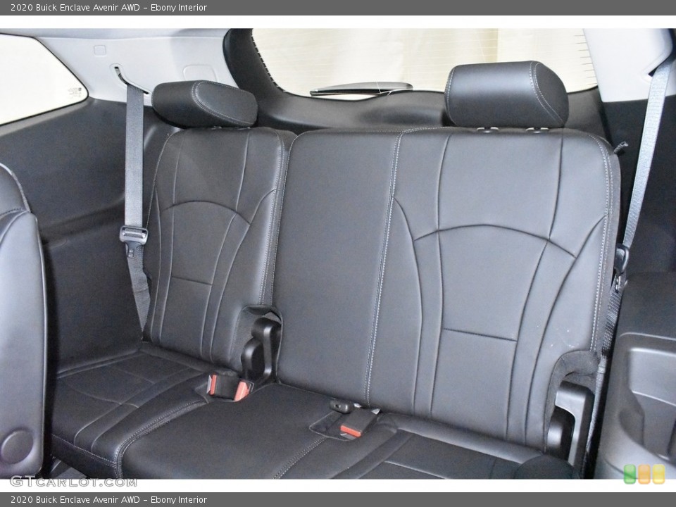 Ebony 2020 Buick Enclave Interiors
