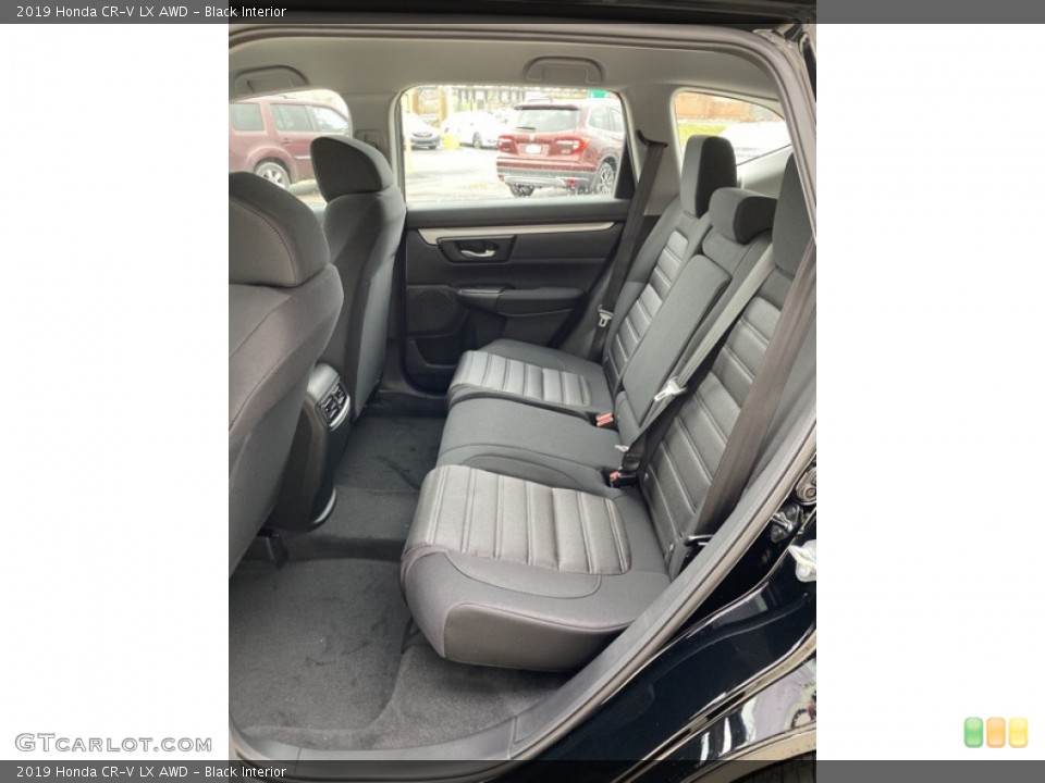 Black Interior Rear Seat for the 2019 Honda CR-V LX AWD #136140827