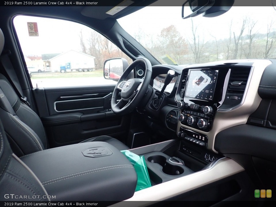 Black Interior Dashboard for the 2019 Ram 2500 Laramie Crew Cab 4x4 #136141247