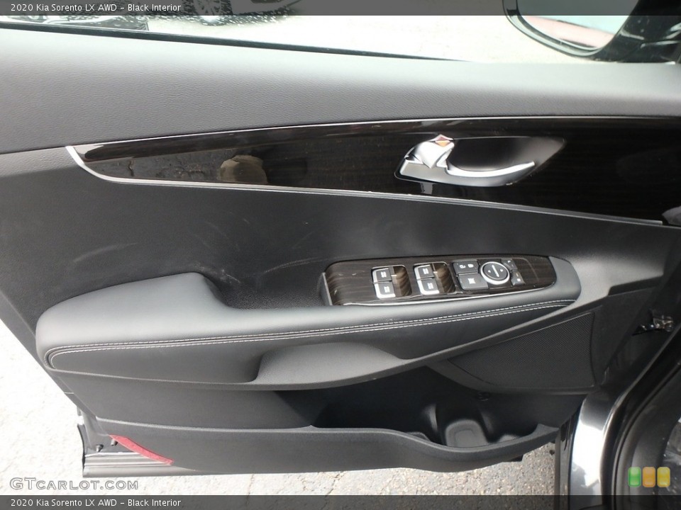 Black Interior Door Panel for the 2020 Kia Sorento LX AWD #136144097