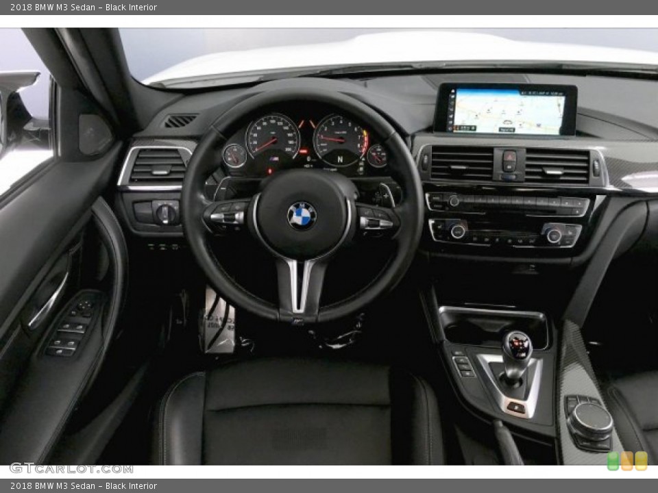 Black Interior Dashboard for the 2018 BMW M3 Sedan #136146117