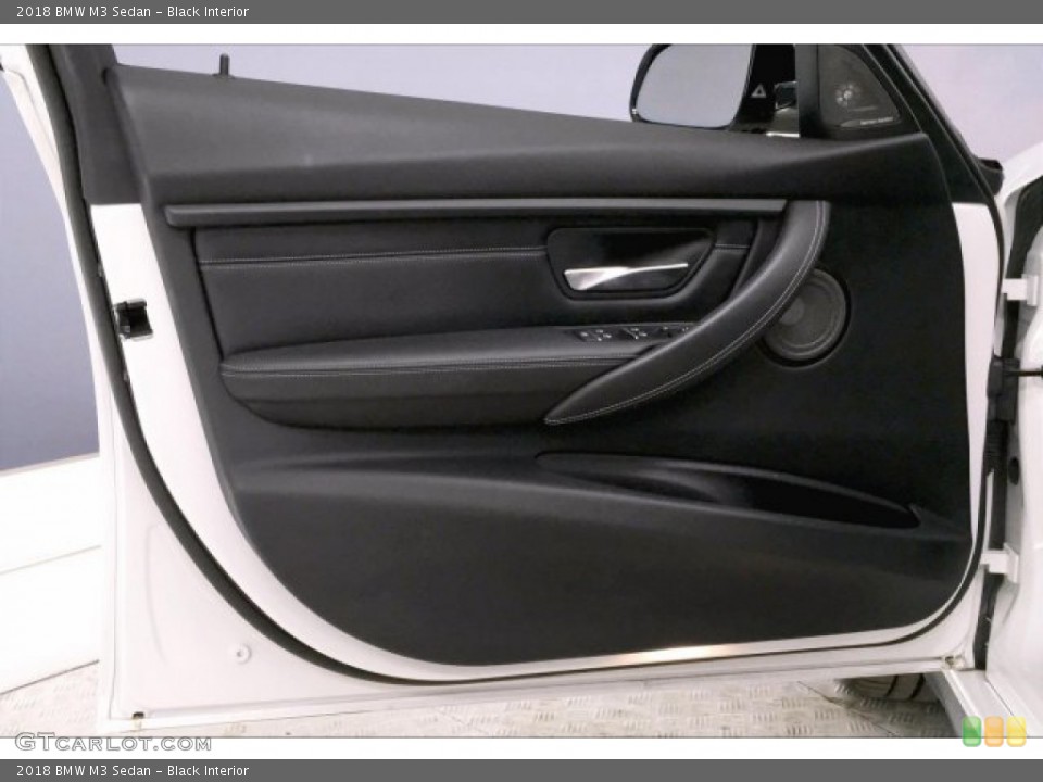Black Interior Door Panel for the 2018 BMW M3 Sedan #136146402