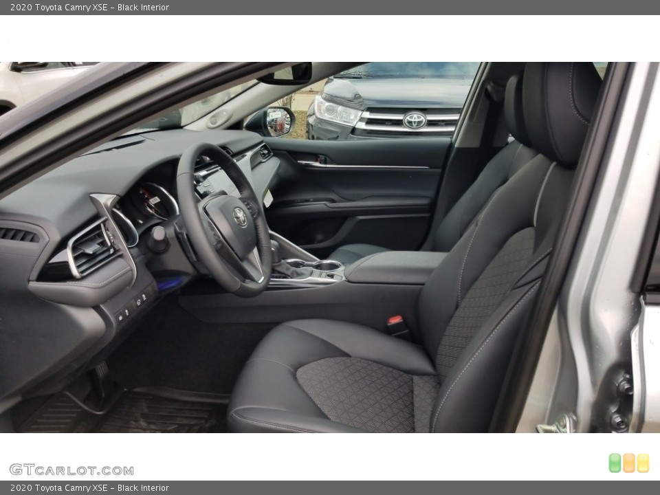 Black Interior Front Seat for the 2020 Toyota Camry XSE #136146585