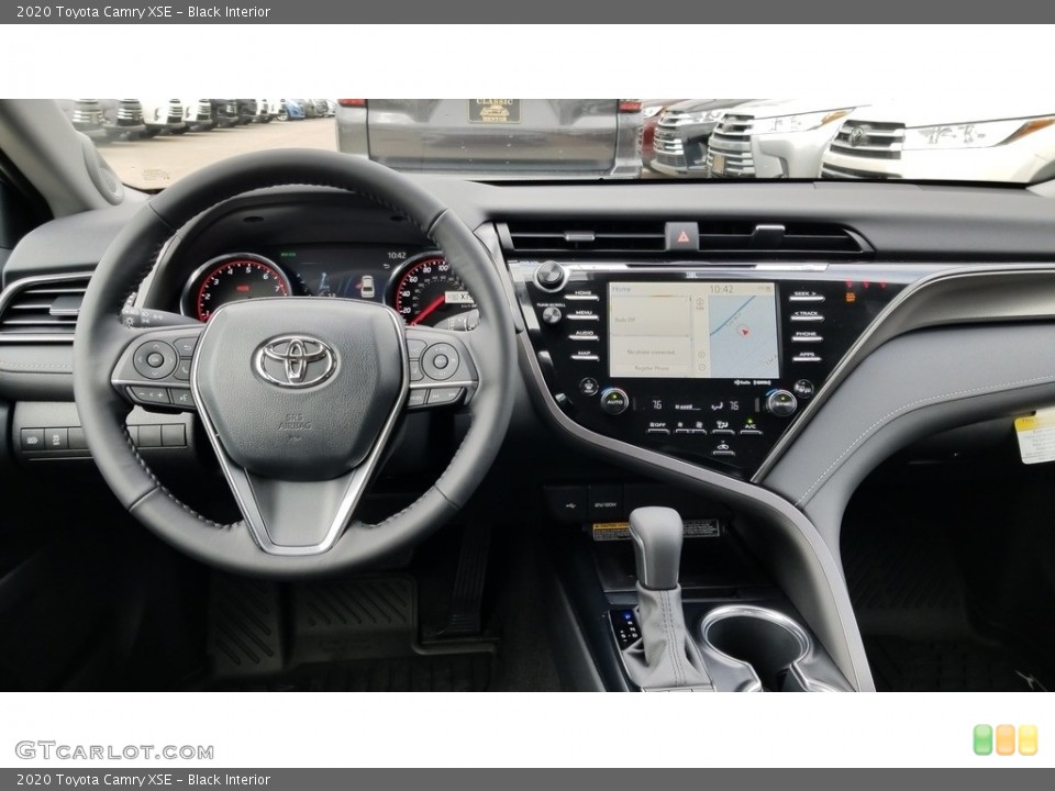 Black Interior Dashboard for the 2020 Toyota Camry XSE #136146627