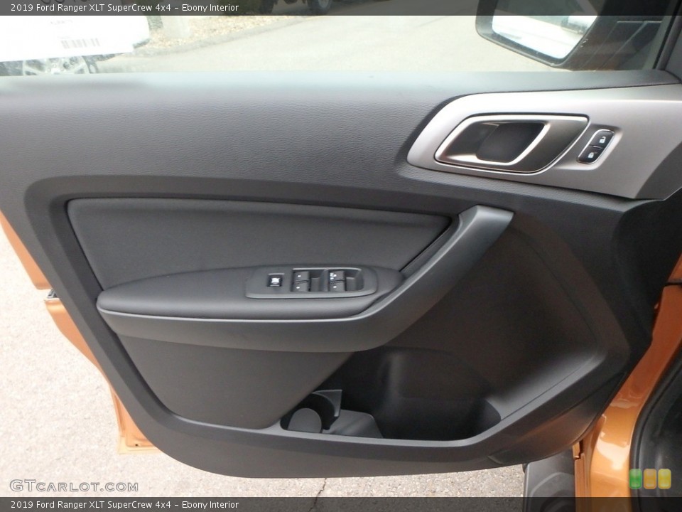 Ebony Interior Door Panel for the 2019 Ford Ranger XLT SuperCrew 4x4 #136146933