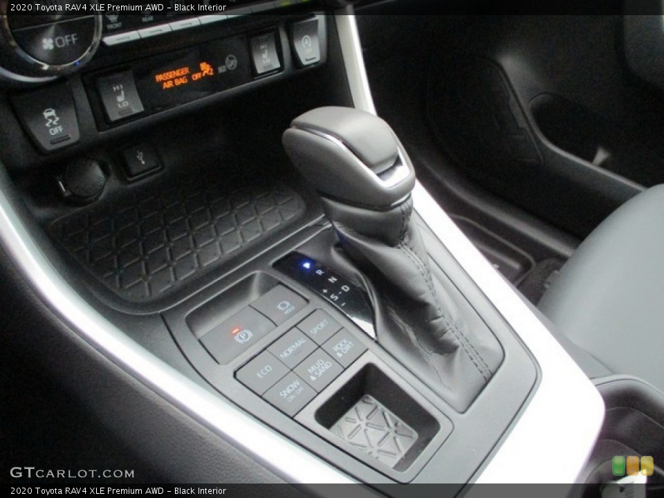 Black Interior Transmission for the 2020 Toyota RAV4 XLE Premium AWD #136147239