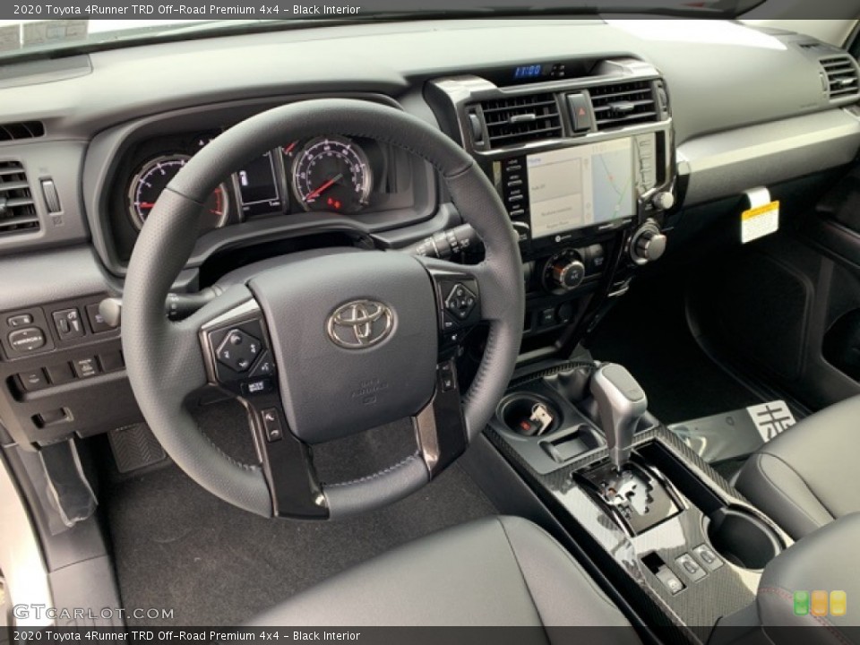 Black Interior Dashboard for the 2020 Toyota 4Runner TRD Off-Road Premium 4x4 #136148223