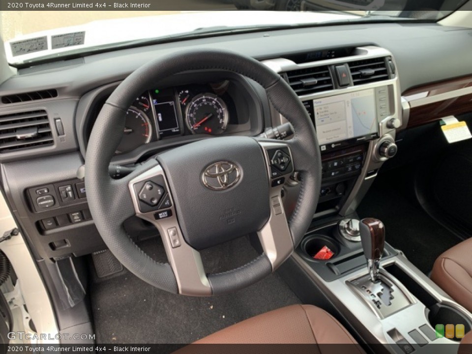 Black Interior Dashboard for the 2020 Toyota 4Runner Limited 4x4 #136148910