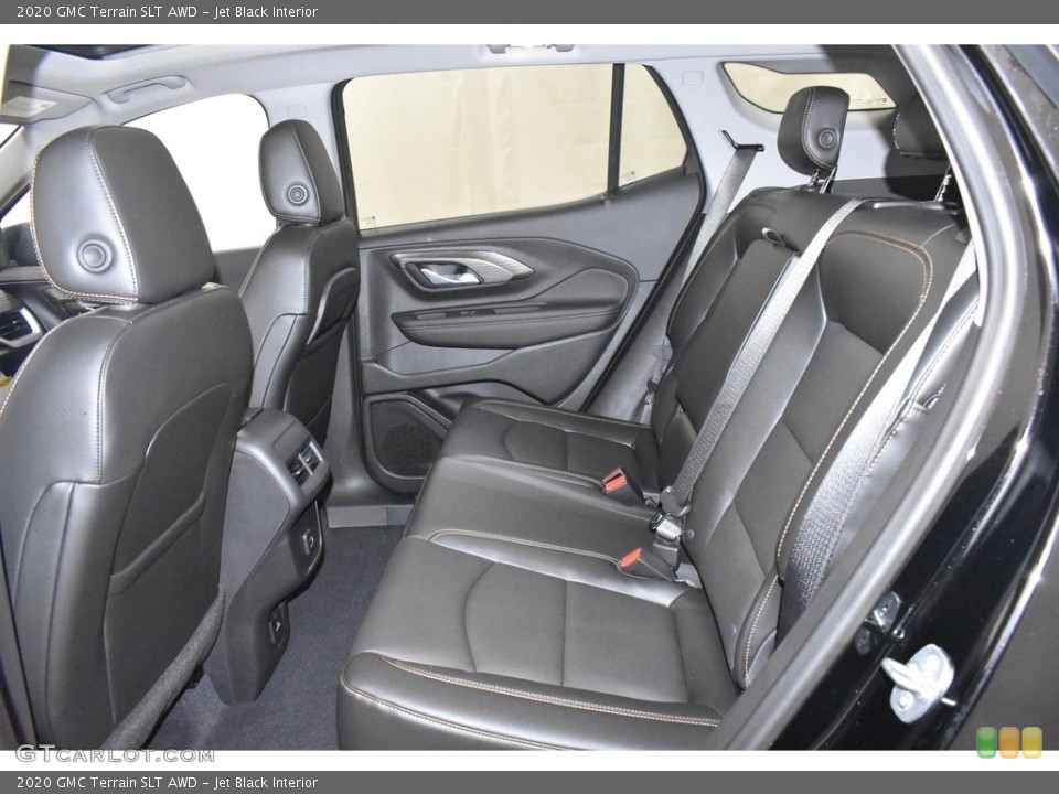 Jet Black Interior Rear Seat for the 2020 GMC Terrain SLT AWD #136148985