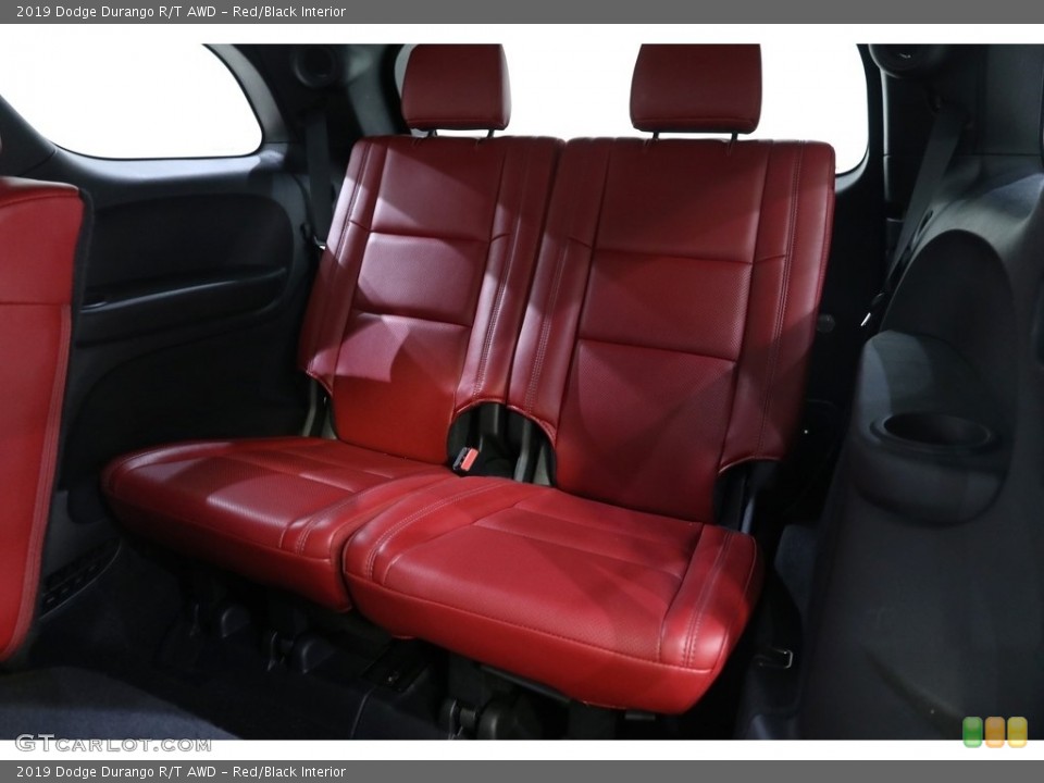 Red/Black Interior Rear Seat for the 2019 Dodge Durango R/T AWD #136150017