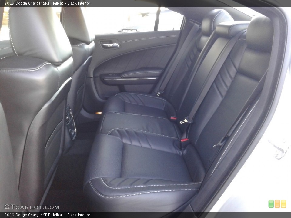 Black Interior Rear Seat for the 2019 Dodge Charger SRT Hellcat #136150647