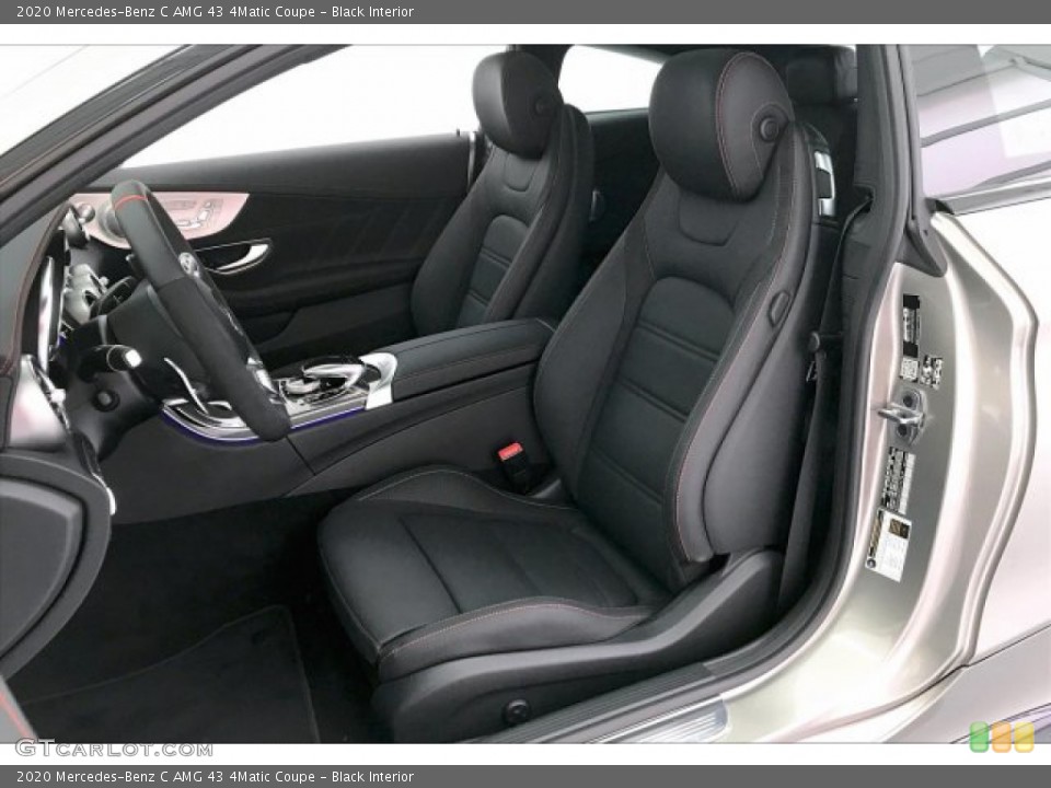 Black Interior Front Seat for the 2020 Mercedes-Benz C AMG 43 4Matic Coupe #136152792