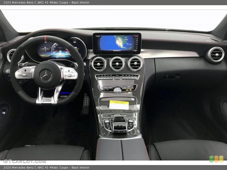 Black Interior Dashboard for the 2020 Mercedes-Benz C AMG 43 4Matic Coupe #136152837