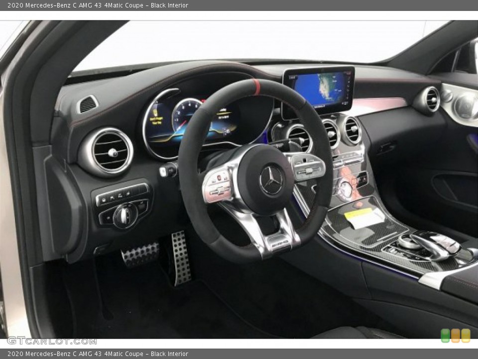Black Interior Dashboard for the 2020 Mercedes-Benz C AMG 43 4Matic Coupe #136152921
