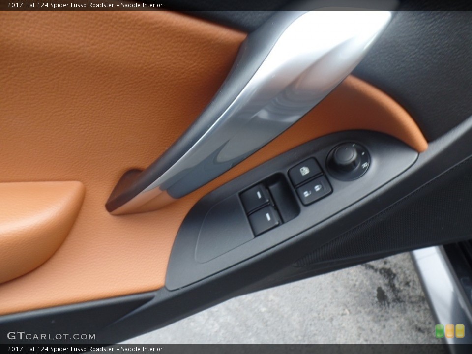 Saddle Interior Controls for the 2017 Fiat 124 Spider Lusso Roadster #136153572