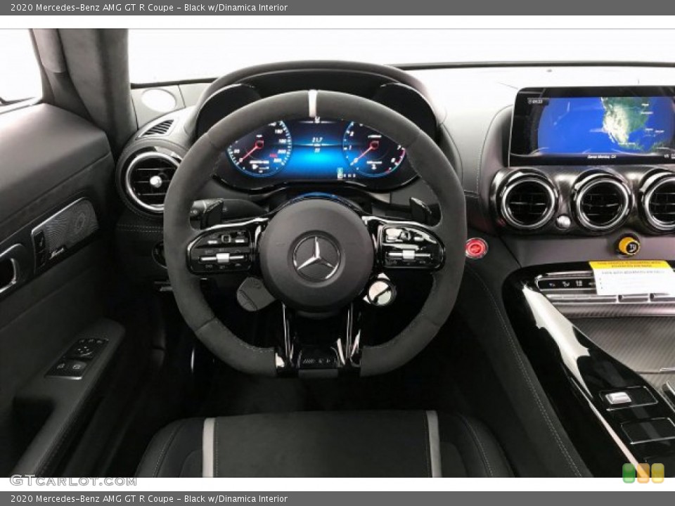 Black w/Dinamica Interior Steering Wheel for the 2020 Mercedes-Benz AMG GT R Coupe #136153911