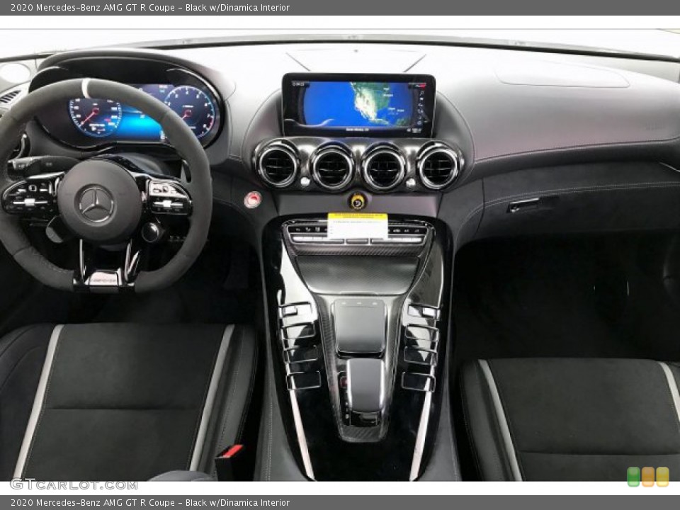 Black w/Dinamica Interior Dashboard for the 2020 Mercedes-Benz AMG GT R Coupe #136154094