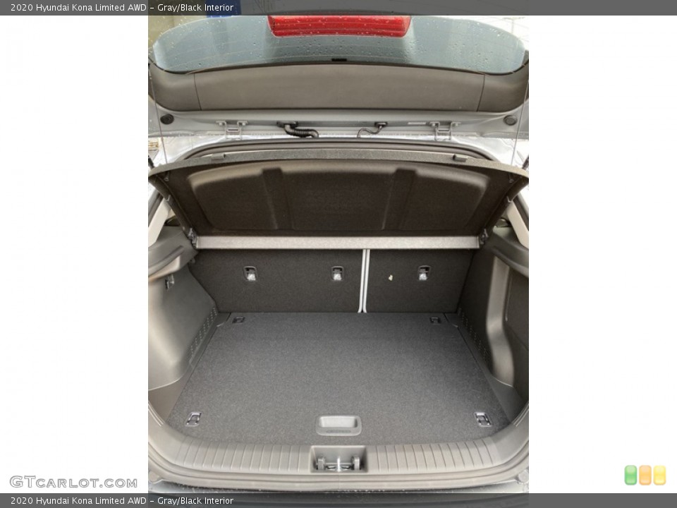 Gray/Black Interior Trunk for the 2020 Hyundai Kona Limited AWD #136156143