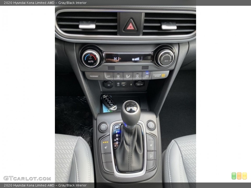 Gray/Black Interior Transmission for the 2020 Hyundai Kona Limited AWD #136156320